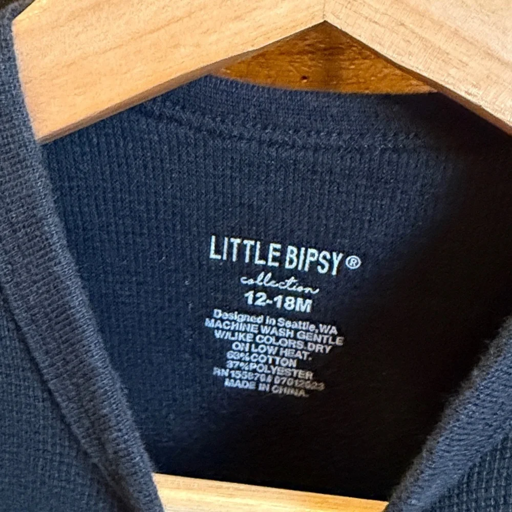 Little Bipsy Baby Black Kids One Piece